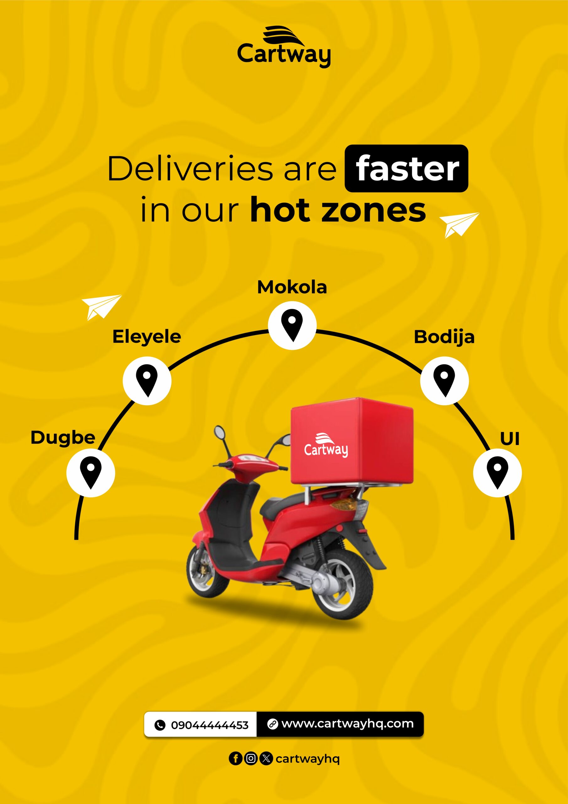 Cartway in your zones